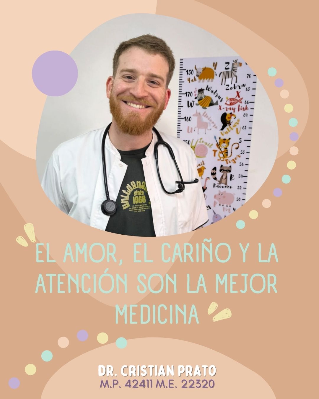 Presentación del doctor Cristian Prato realizada para las redes sociales de Vito Salud